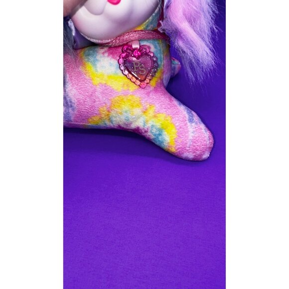 Puppy Surprise Rainbow Tie Dye Plush Dog with 3 Puppies 1 Barks Just Play 2016 - Picture 7 of 16